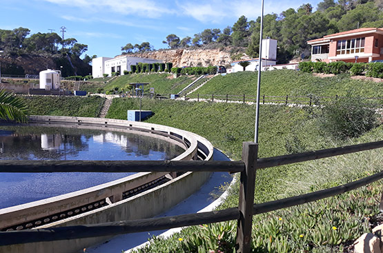 Image of a treatment plant