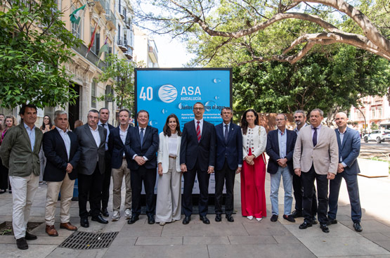 Ir a la noticia Hidralia asiste a la inauguración de la exposición itinerante por el 40º aniversario de ASA Andalucía en Málaga