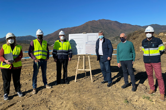 Ir a la noticia Hidralia and the Estepona town hall build a new 15,000 cubic meter water tank to improve and guarantee the supply in the city