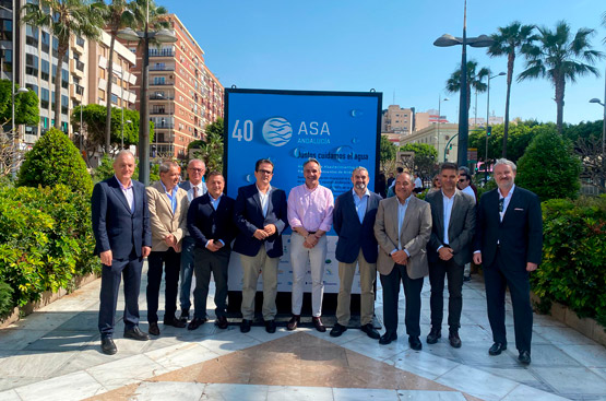 Ir a la noticia Hidralia participa en la exposición del 40º aniversario de ASA Andalucía en Almería