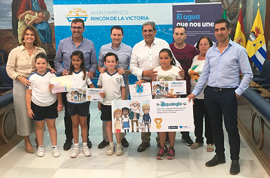 Ir a la noticia Water unites Rincón de la Victoria and Hidralia, example of efficiency and commitment to the municipality