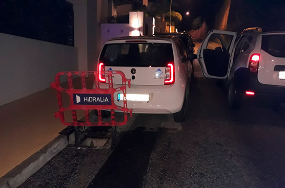 Hidralia denounces the theft of more than 200 scupper grilles in Marbella