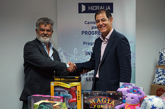 Image of the San Fernando toy delivery