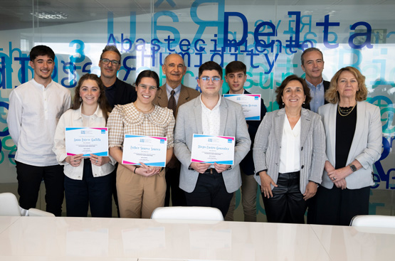 Ir a la noticia A device that predicts floods wins the national competition of the considered 'Junior Water Nobel'
