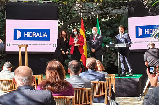 Ir a la noticia Hidralia receives the 2020 Environment Award from the Junta de Andalucía for its fight against climate change