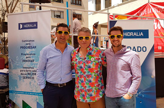 Hidralia collaborates in the Soles de Málaga festival in Rincón de la Victoria in favor of the association Asalbez
