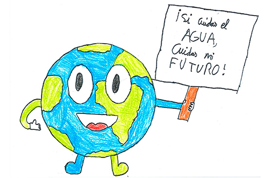 The award winning slogan of the Aqualogía competition